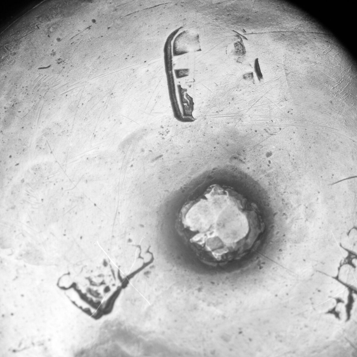 Mustard pot, Pierre-Louis Du Floo (1695–1767), Silver, French, Bergues (Lille Mint)