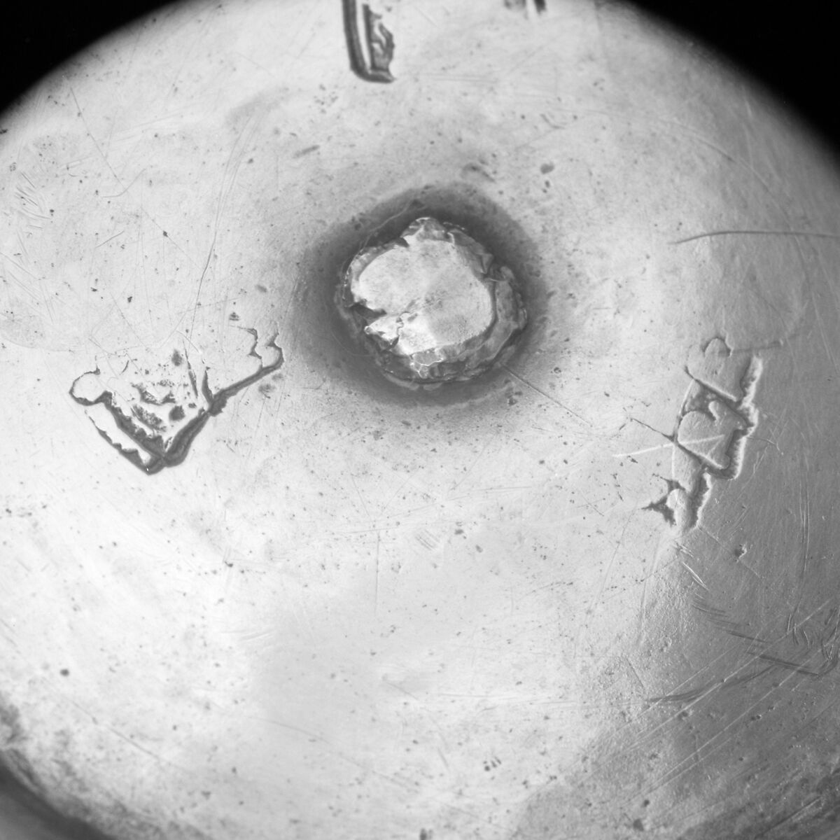 Mustard pot, Pierre-Louis Du Floo (1695–1767), Silver, French, Bergues (Lille Mint)