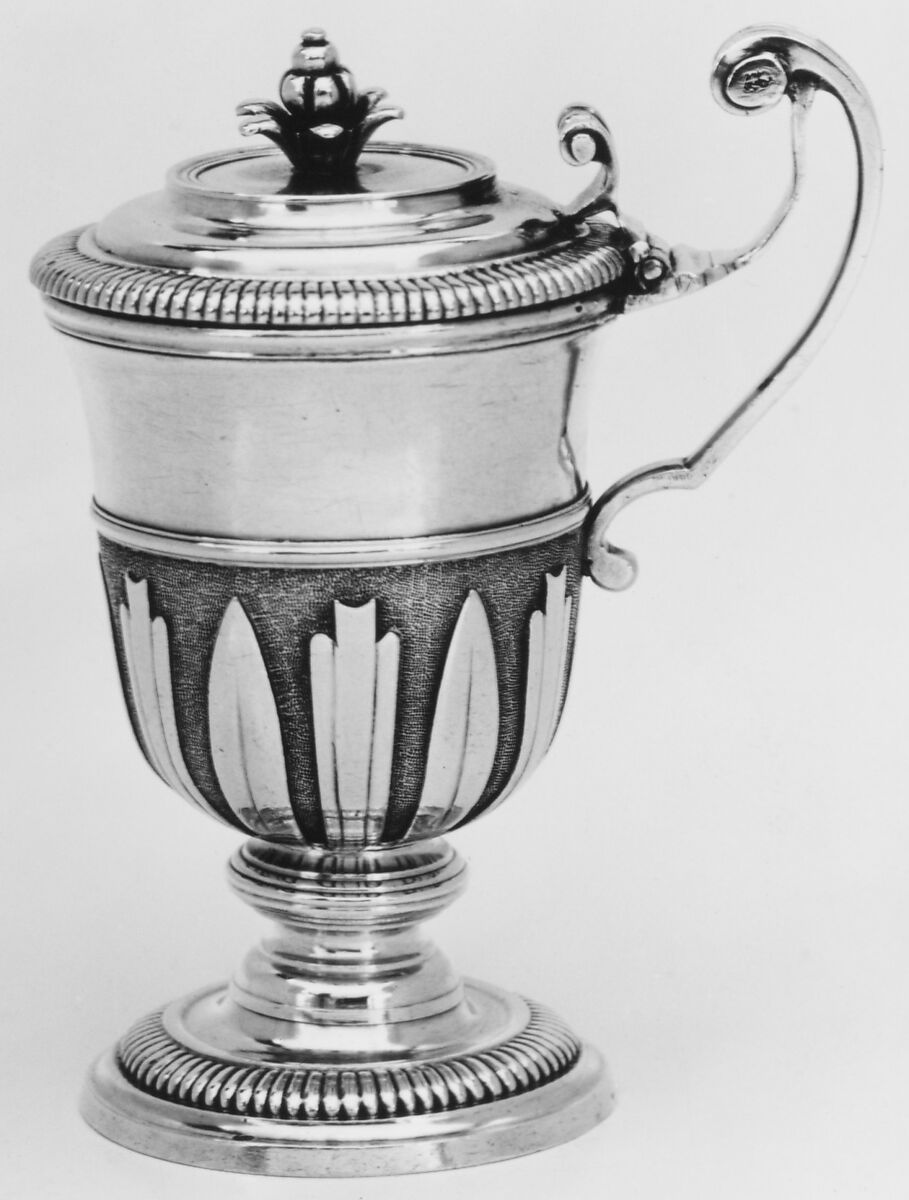Mustard pot, Henry Adnet (master 1712, active 1736/7), Silver, French, Paris 