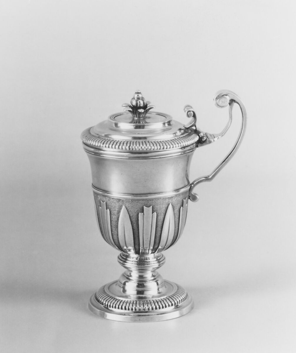 Mustard pot, Henry Adnet (master 1712, active 1736/7), Silver, French, Paris