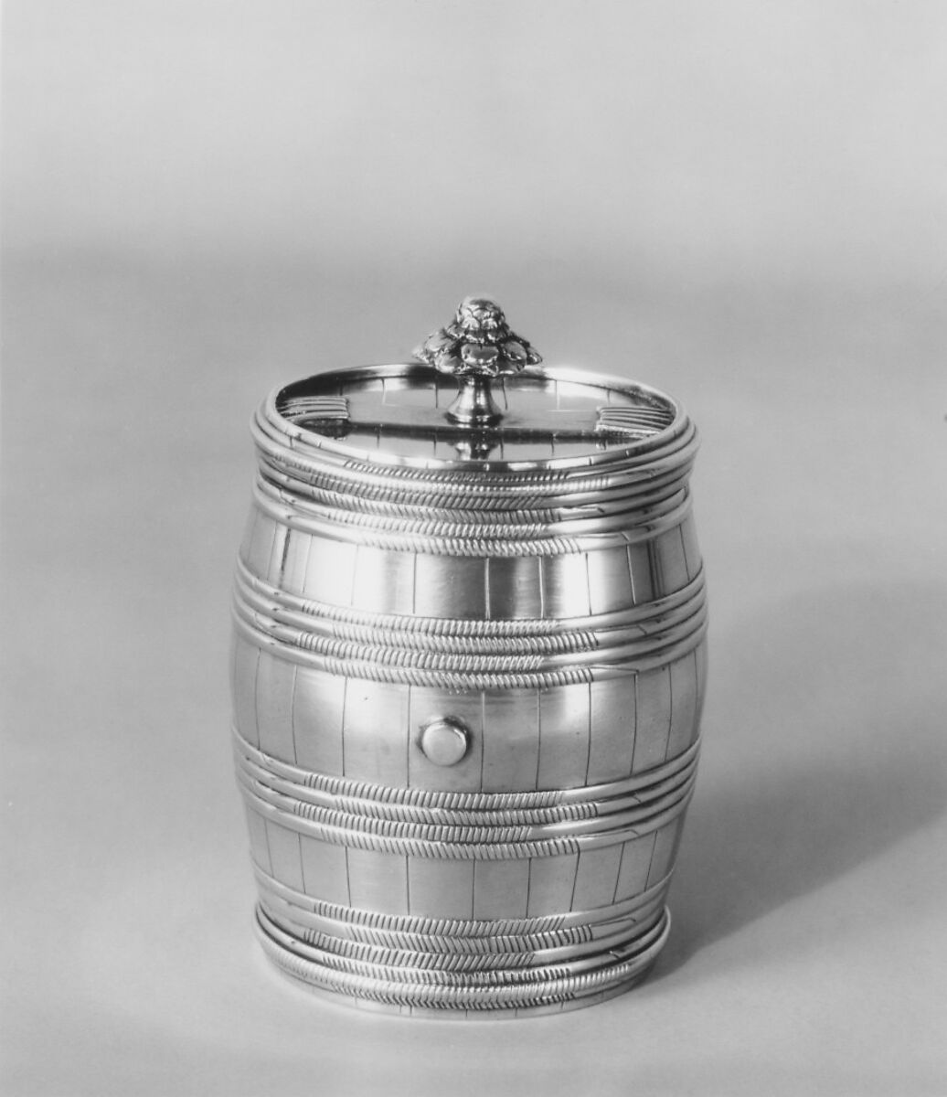 Pair of mustard pots, Louis Regnard (master 1733, died 1779), Silver, French, Paris