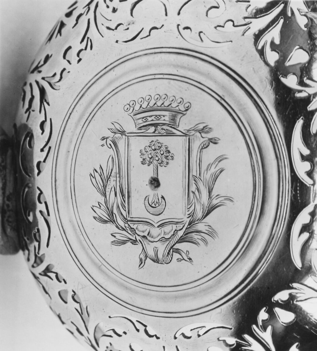 Pair of sponge boxes, Claude-Pierre Deville (master 1769, recorded 1783), Silver, French, Paris