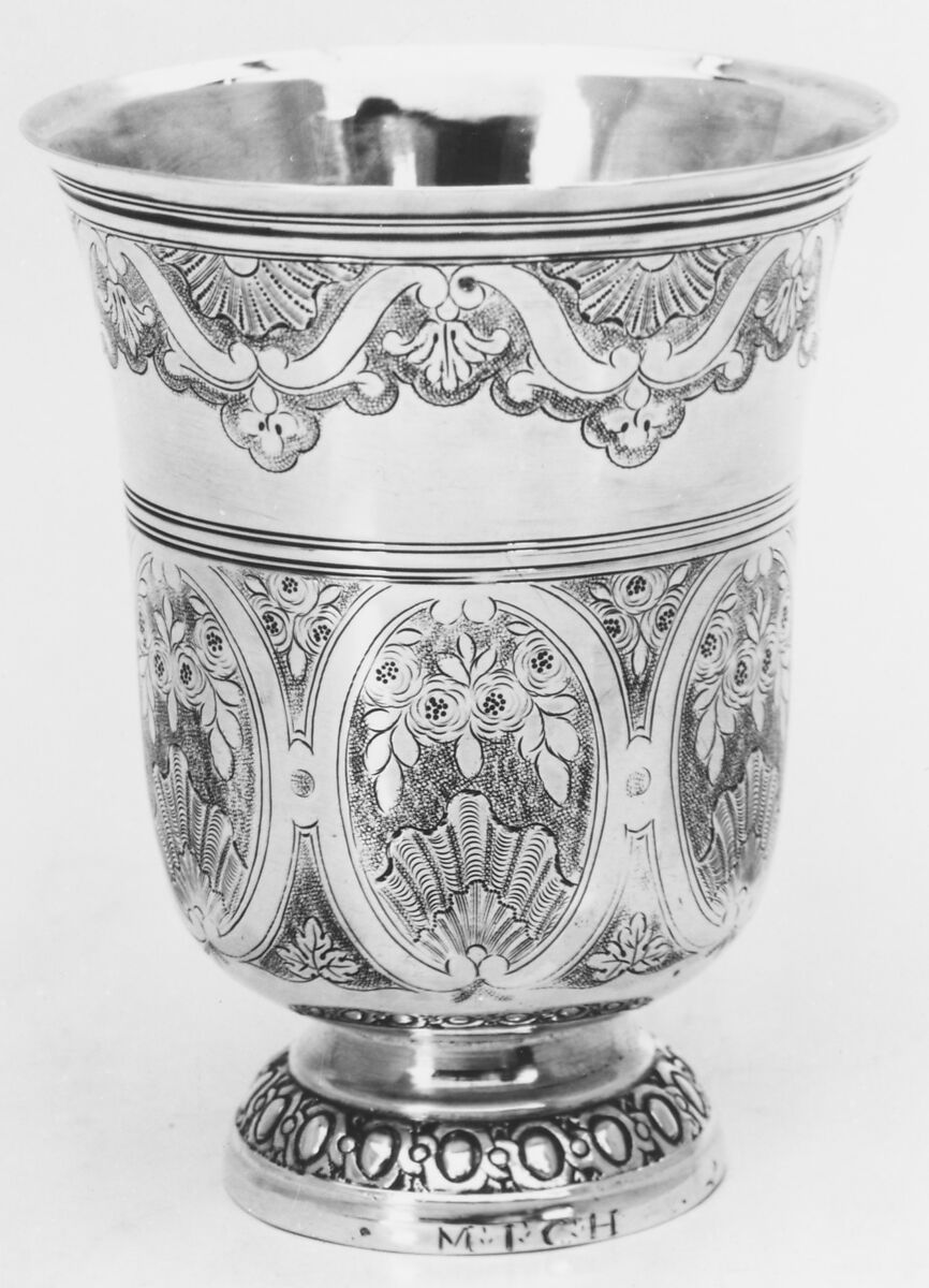 Beaker, Catherine-Charlotte-Geneviève-Decomble Brissot (or Brisseau) (master 1776, active 1780), Silver, French, Meaux 