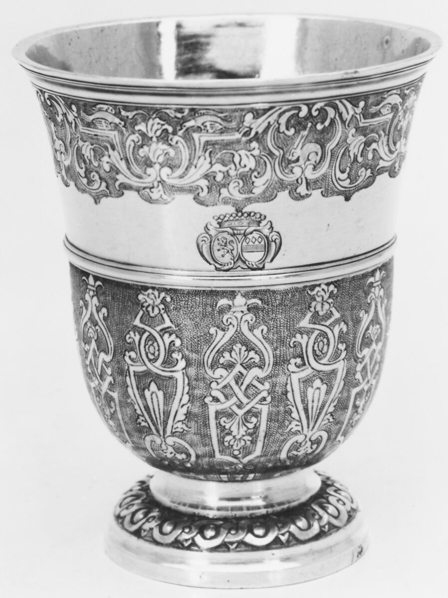 Beaker, Gabriel-Joseph Moillet (1681–1757, master 1706), Silver, French, Paris