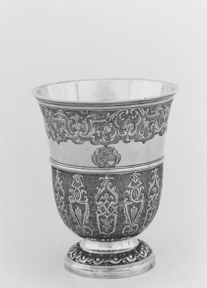 Beaker, Gabriel-Joseph Moillet (1681–1757, master 1706), Silver, French, Paris 