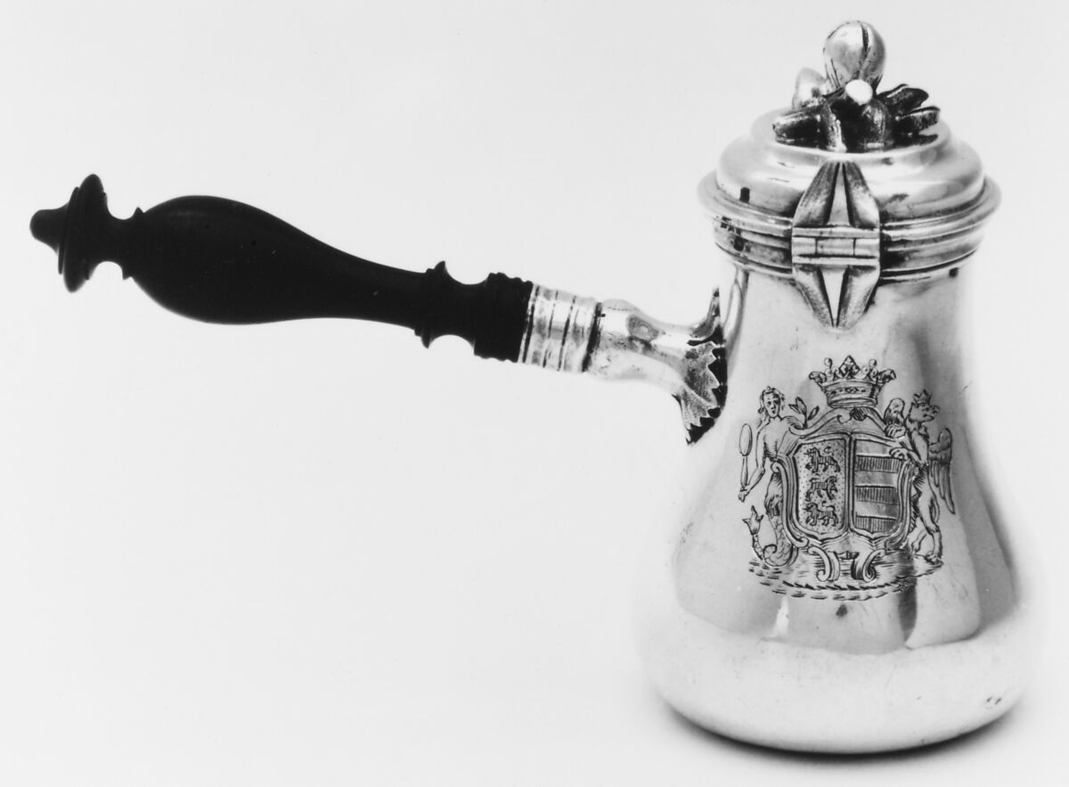 Miniature coffeepot, Antoine Bouiller (French, born Châteauroux,  master 1775, last known work 1818), Silver, French, Paris 