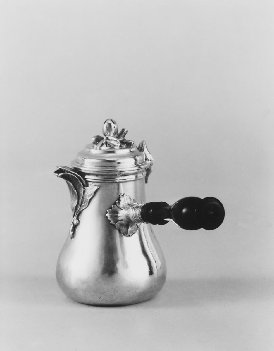 Miniature coffeepot, Antoine Bouiller (French, born Châteauroux,  master 1775, last known work 1818), Silver, French, Paris
