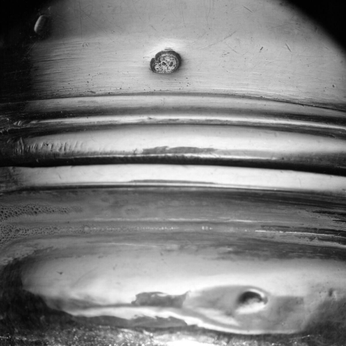 Hot milk pot (?), Jean-Louis-Dieudonné Outrebon (master 1772, recorded 1789), Silver; ebony, French, Paris