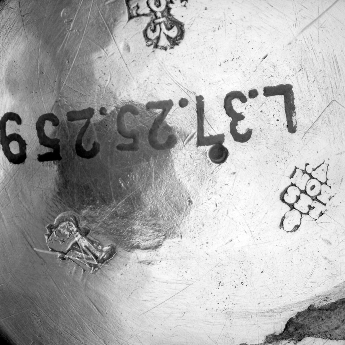 Mustard pot, Antoine Moyset (French, active Toulouse, master 1729, died 1764), Silver, French, Toulouse