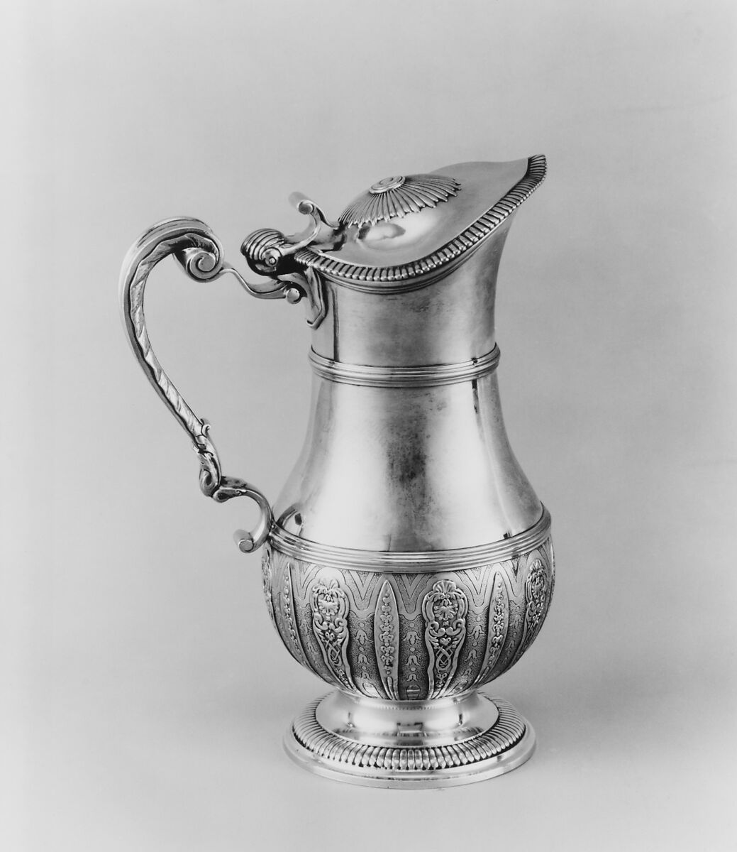 Ewer, I.P., Silver, French, possibly Avignon