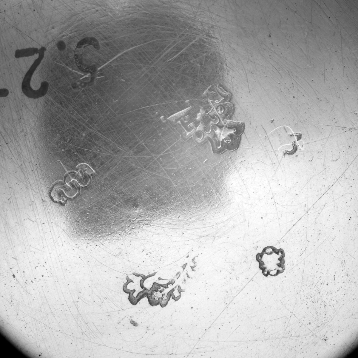 Collection cup, Mathurin Hélies (master 1731, mark canceled 1754), Silver, French, Morlaix (Rennes Mint)