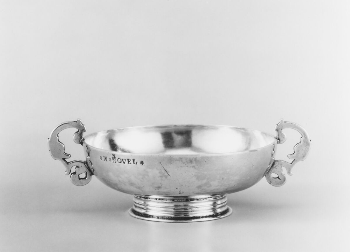 Collection cup, Possibly Guillaume Le Roy (master before 1697, warden 1699), Silver, French, Morlaix (Rennes Mint)