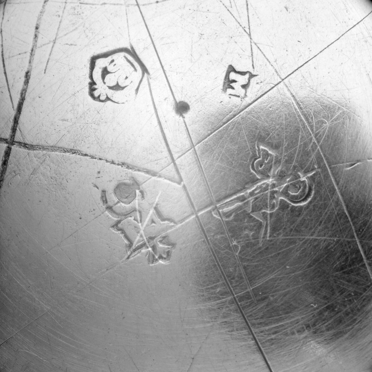 Collection cup, Possibly Guillaume Le Roy (master before 1697, warden 1699), Silver, French, Morlaix (Rennes Mint)