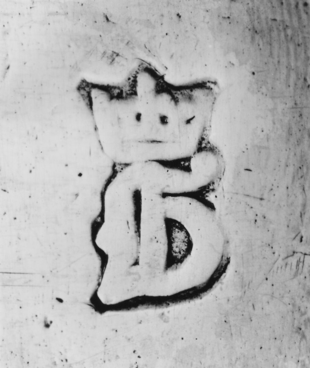 Wine taster, D.M., Silver, French, Rouen