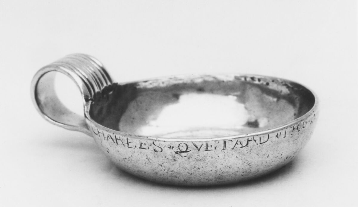 Wine taster, Possibly by Antoine-François Hanappier (master 1743, active 1756), Silver, French, possibly Orléans 