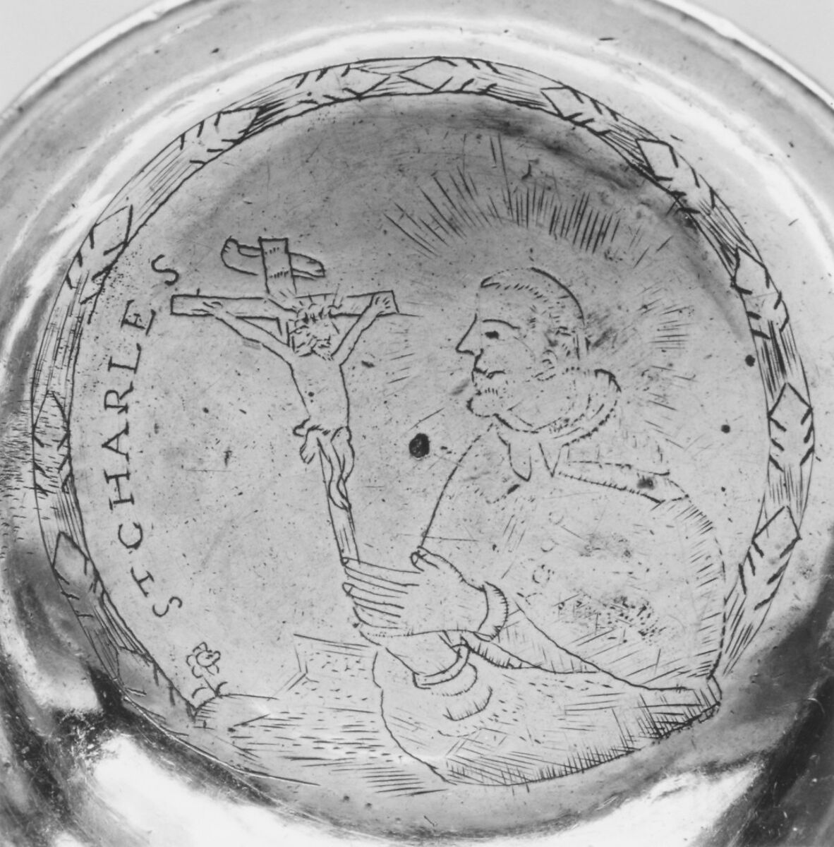 Wine taster, Possibly by Antoine-François Hanappier (master 1743, active 1756), Silver, French, possibly Orléans