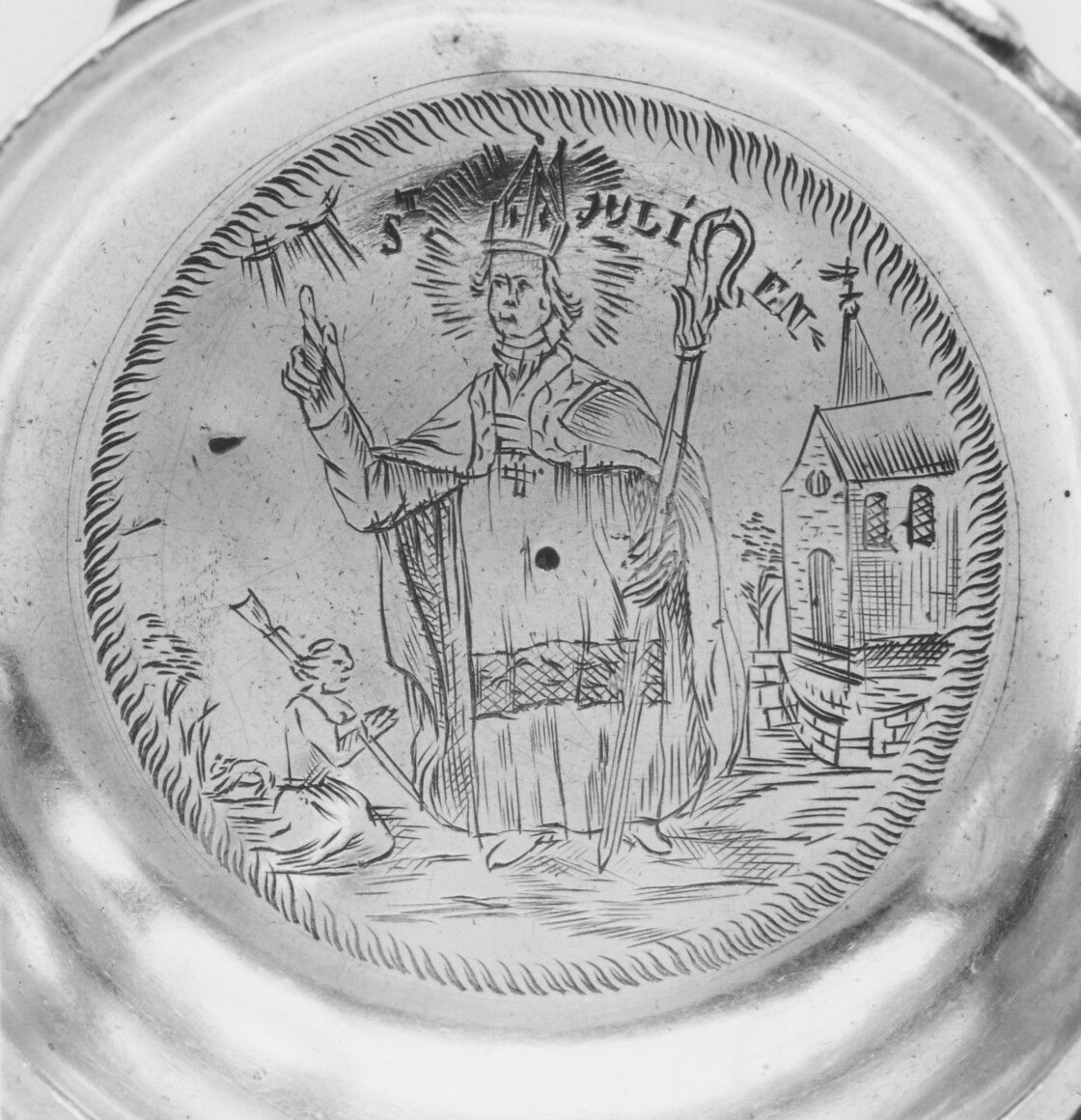 Wine taster, Pierre IX Hanappier (master 1730, active 1775), Silver, French, Orléans