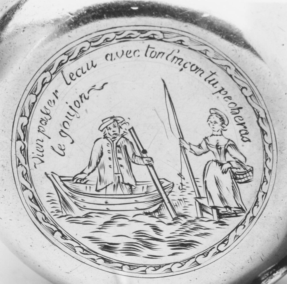 Wine taster, Pierre IX Hanappier (master 1730, active 1775), Silver, French, Orléans