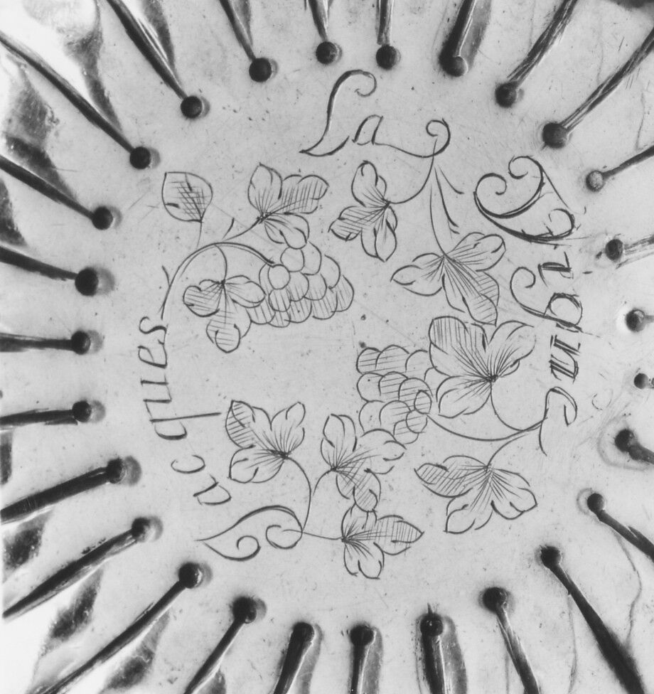 Wine taster, Nicolas Bouton (master at St. Germain-en-Laye 1727, active Mantes 1731–39), Silver, French, Mantes (Paris Mint)