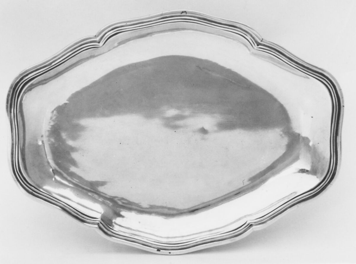 Tray, Michel-Toussaint Viot (master 1758, retired (?) 1784), Silver, French, Angers 