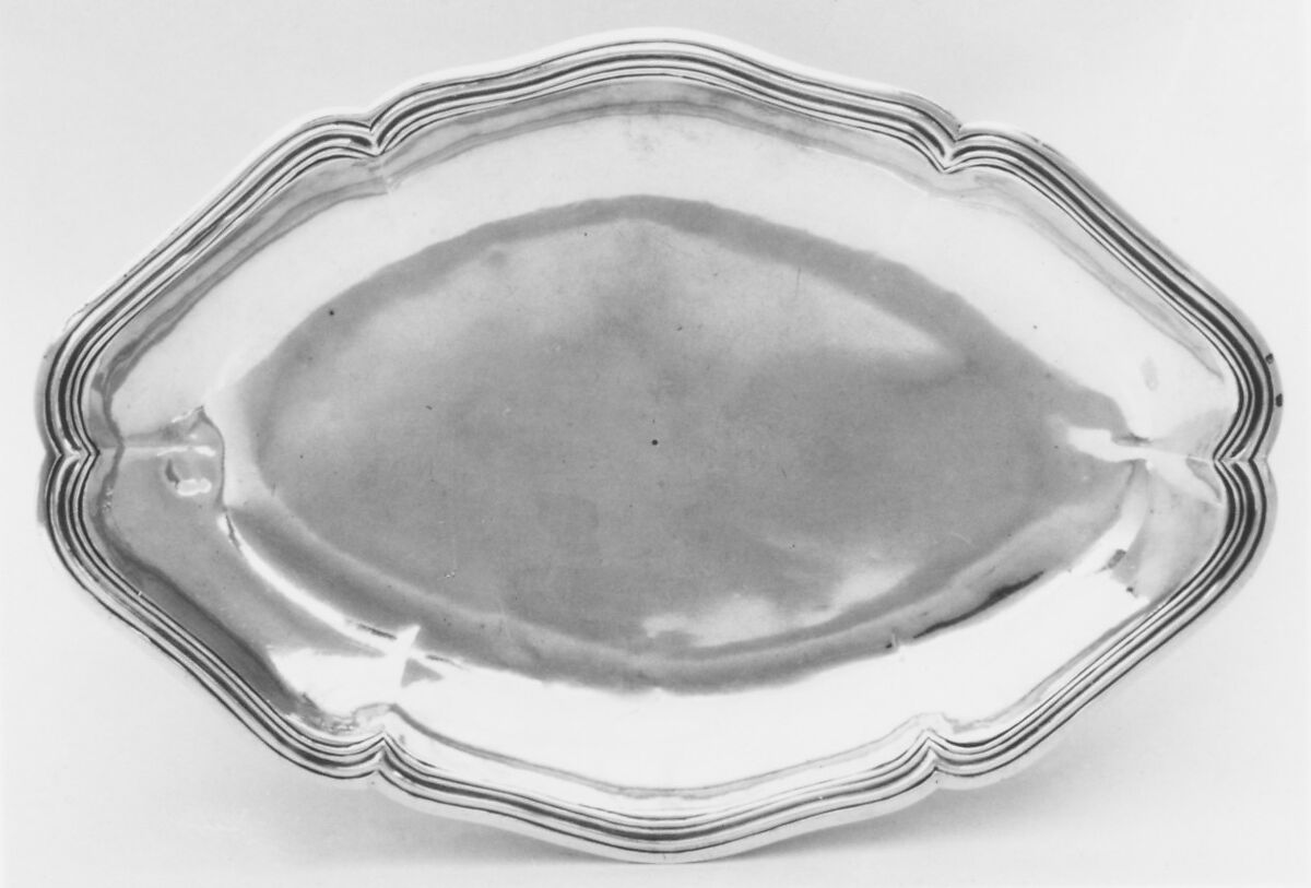 Tray, Denis Lachèse (or La Chèse, Lacheze) (master between 1765 and 1768, died 1813), Silver, French, Angers 