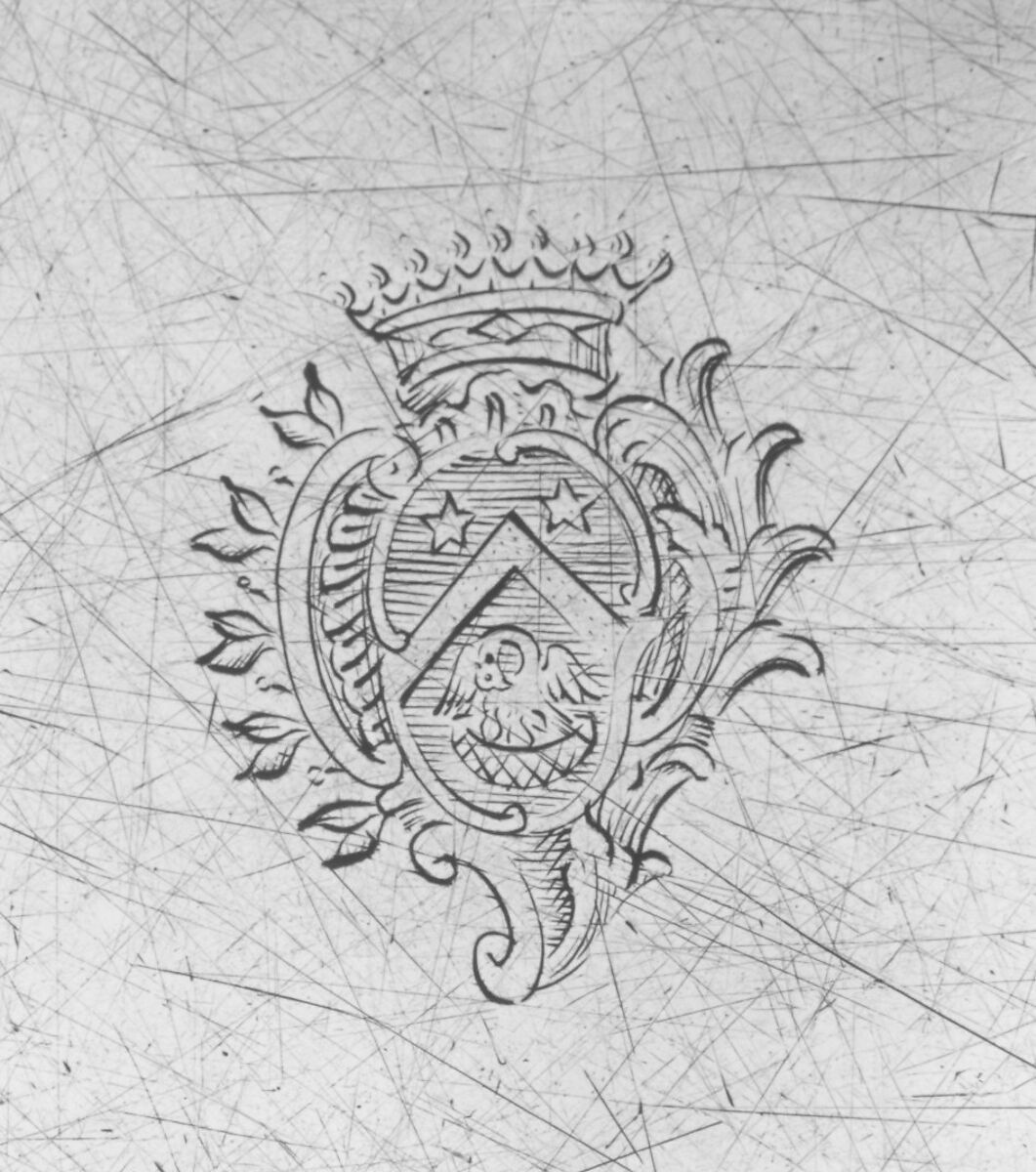 Dish, Gaspard Burel (master 1777, active 1783), Silver, French, Aix-en-Provence