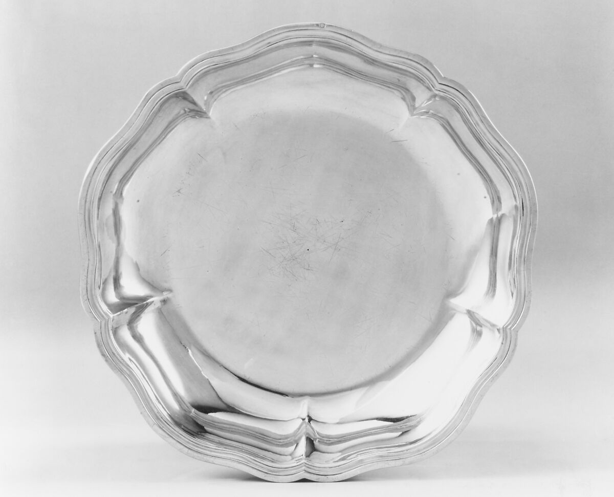 Dish (one of a pair), Jean-Louis Morel (born 1721, master 1748, recorded 1789), Silver, French, Paris