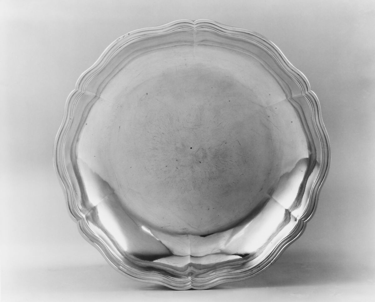 Dish, Edme-Pierre Balzac (1705–ca. 1786, master 1739, recorded 1781), Silver, French, Paris