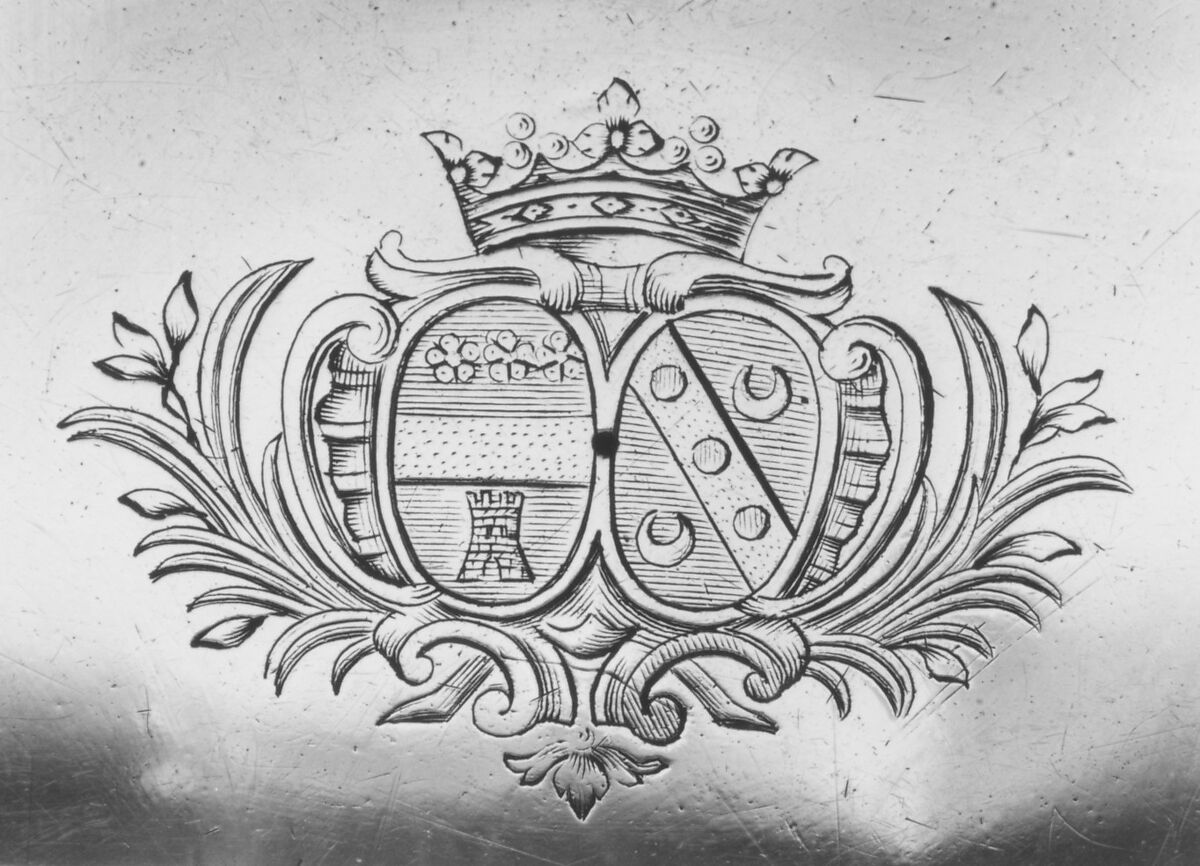 Dish (one of a pair), Silver, French, Paris
