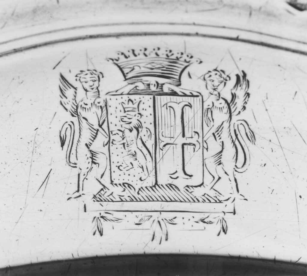 Plate, Louis-Joseph Lenhendrick (master 1747, died 1783), Silver, French, Paris