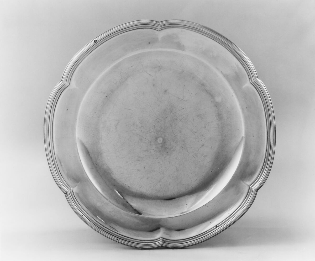 Plate, Robert Joseph Auguste (French, 1723–1805, master 1757), Silver, French, Paris