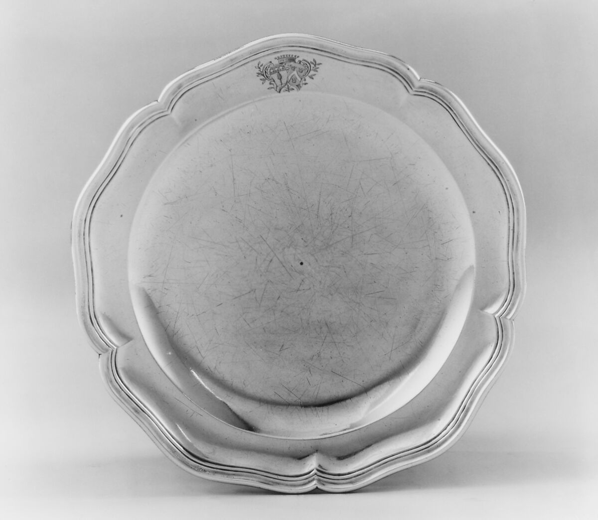 Plate, Jean Chaslon (1733–ca. 1792, master 1760), Silver, French, La Rochelle