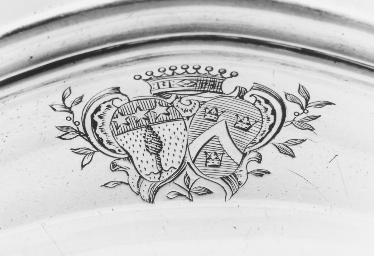 Plate, Jean Chaslon (1733–ca. 1792, master 1760), Silver, French, La Rochelle