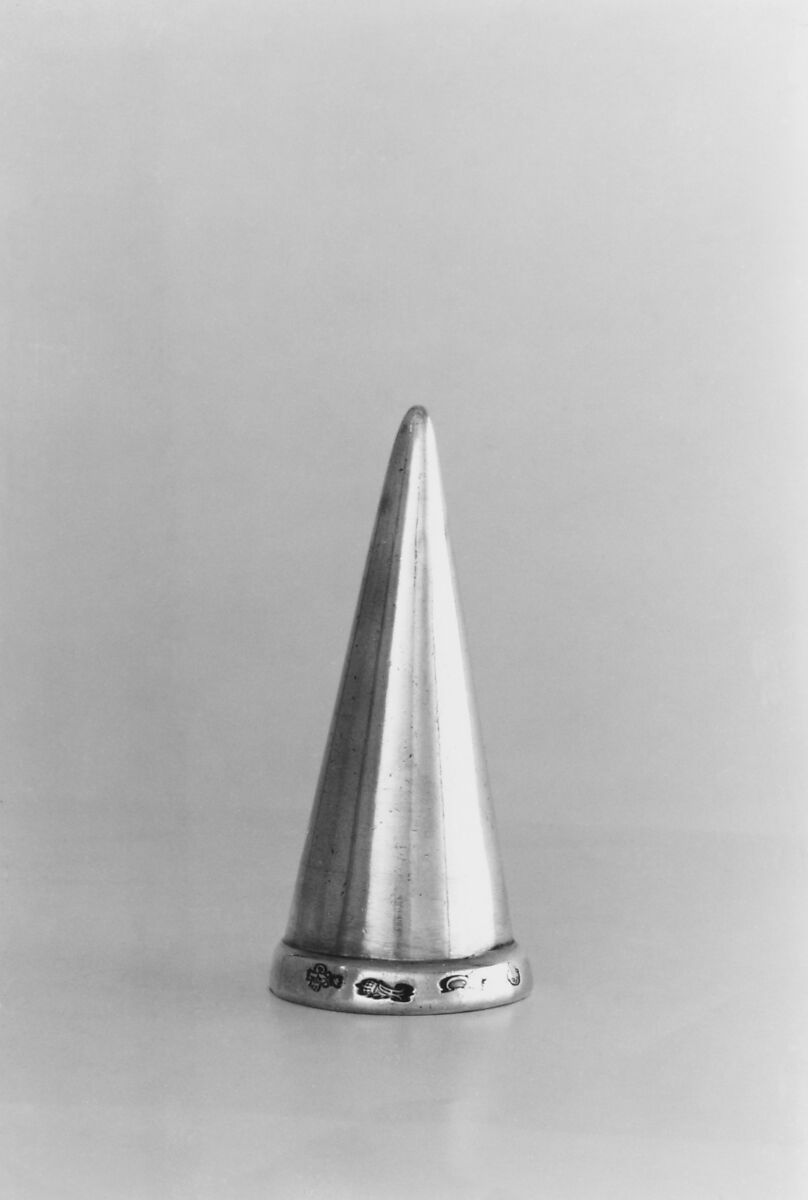 Candle extinguisher, Charles-François Lautran (master 1762, died 1777), Silver, French, Paris 