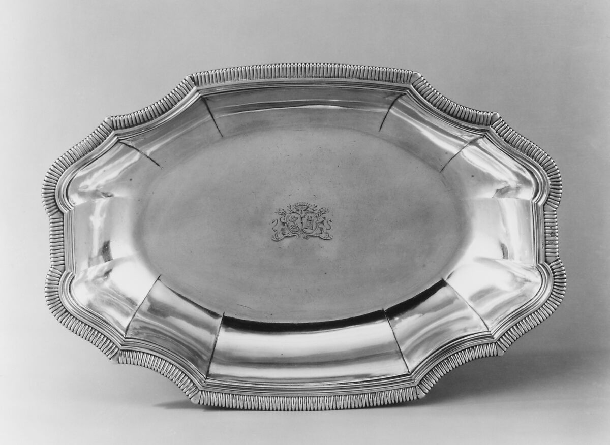 Basin, Christophe-François Lacompart (master 1717, died 1751), Silver, French, Paris