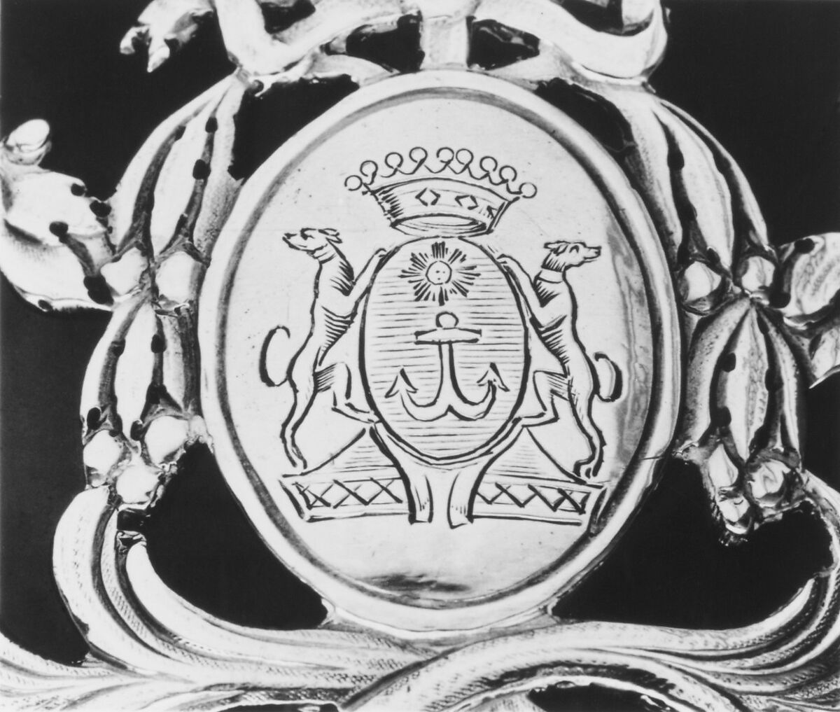 Sugar bowl, Pierre Benardié (or Berardier) (master 1775, active 1792), Silver; glass, French, Lyons