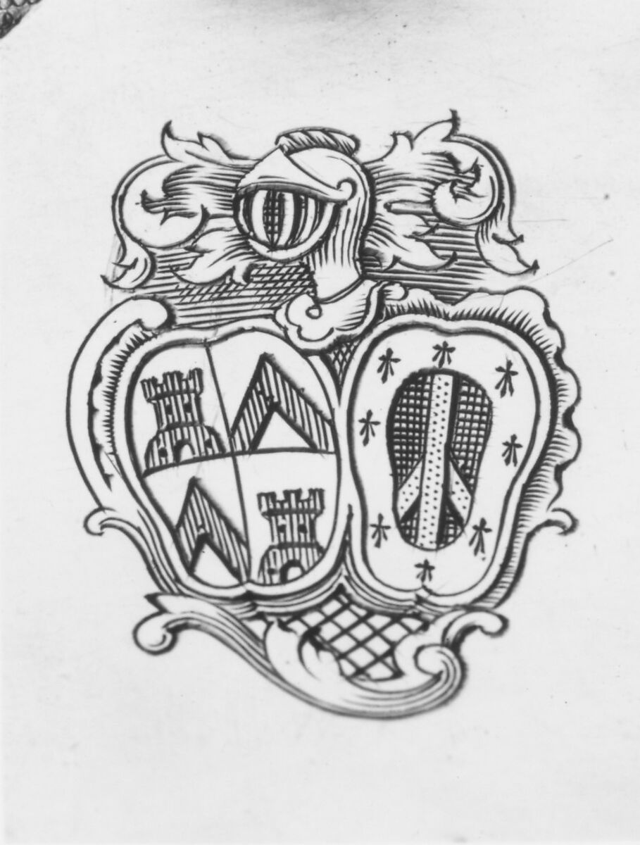 Teapot, Lille Mint, Silver, wood, French, Valenciennes