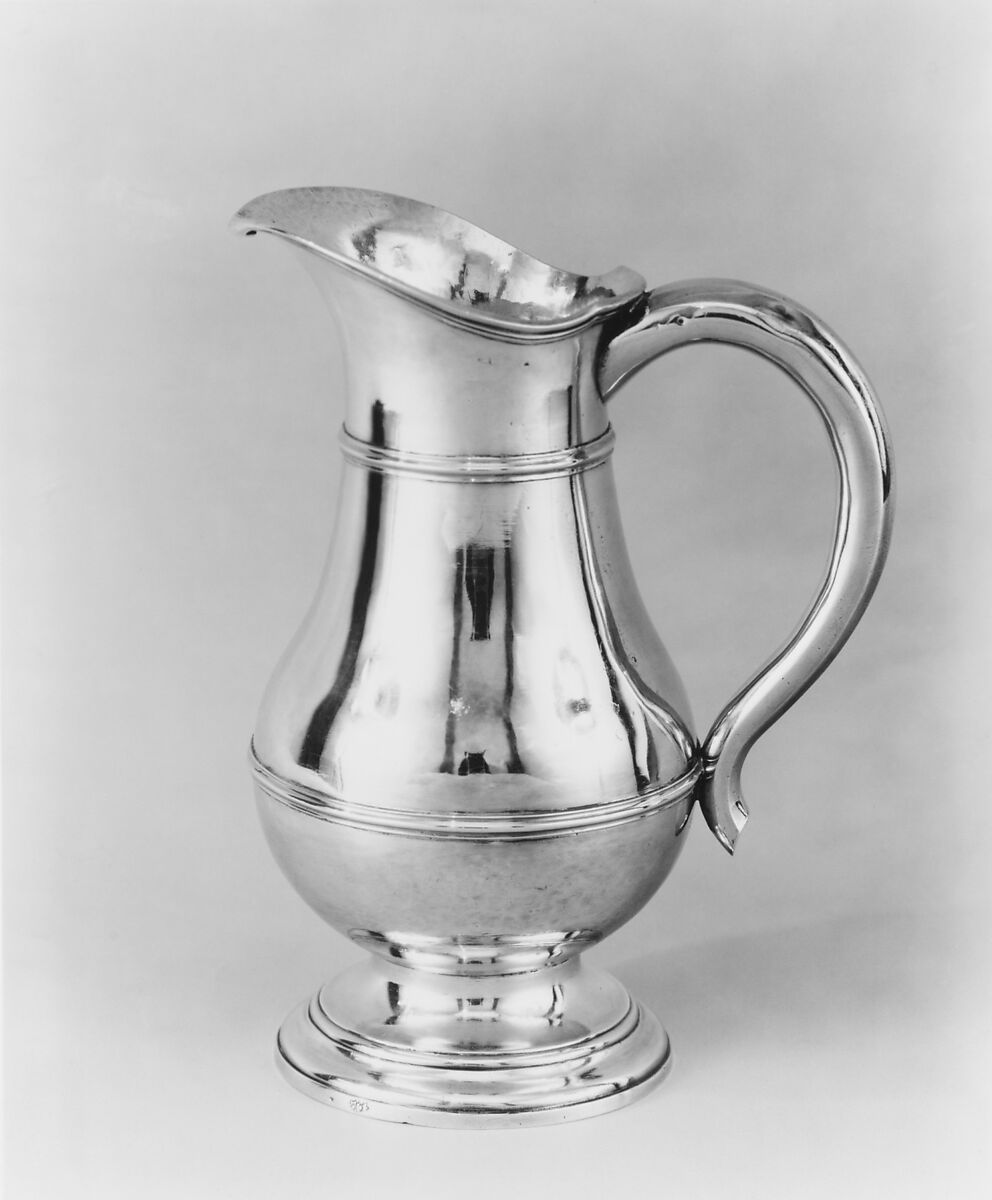 Ewer, Jean Tugot (master 1713 (?), active 1750), Silver, French, Mézières (Reims Mint) 