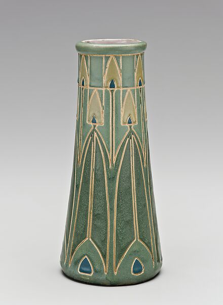 Vase, University City Pottery (1909–14), Earthenware, American 