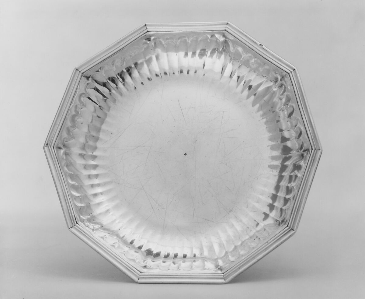 Dish, Joseph Le Barbier (French, master 1720), Silver, French, Paris 