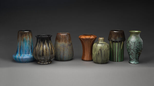 Vase, Fulper Pottery Company (1899–1935), Stoneware, American