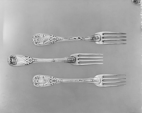 Set of six forks