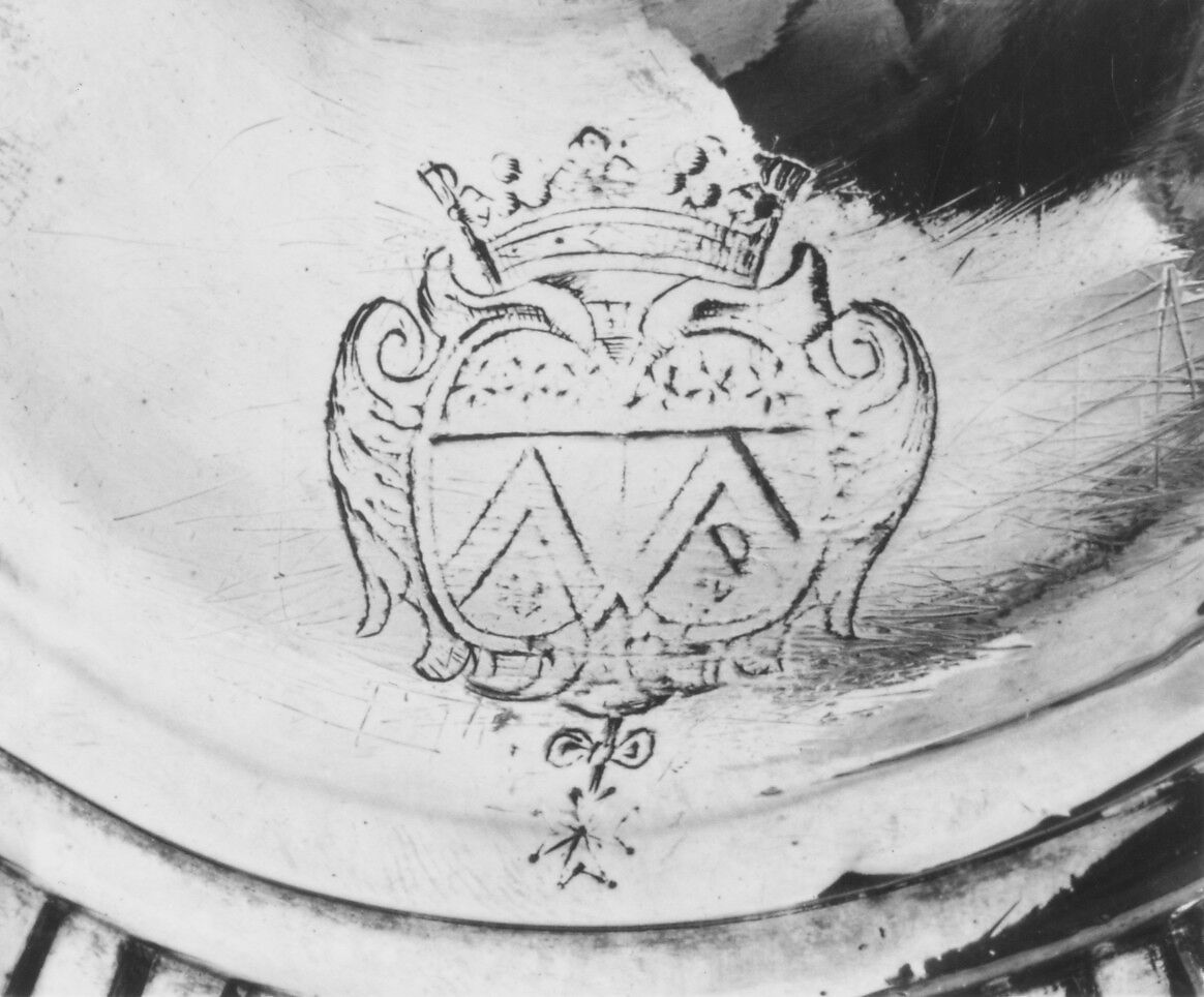 Pair of candlesticks, Charles Petit (master 1659, registered new mark 1680, recorded 1695), Silver, French, Paris