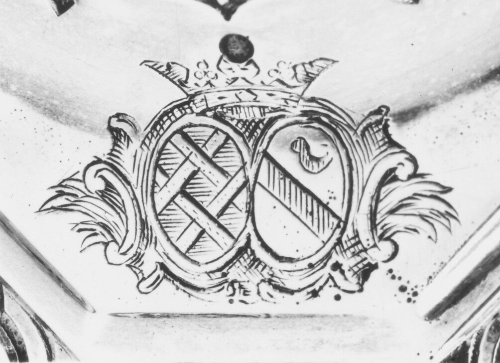 Pair of candlesticks, Jacques Demé (master in 1656), Silver, French, Paris