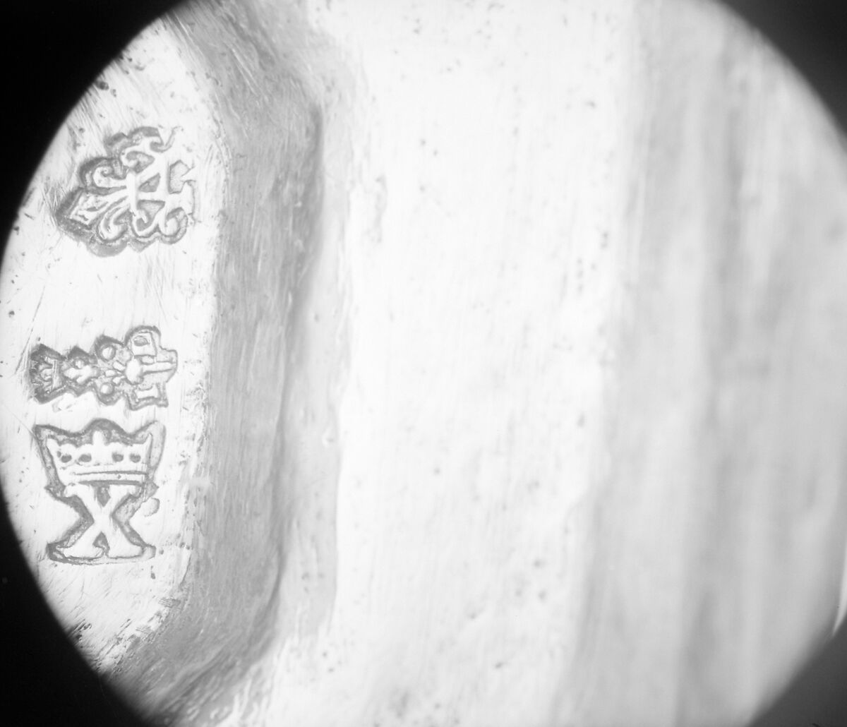 Pair of candlesticks, Jacques Demé (master in 1656), Silver, French, Paris