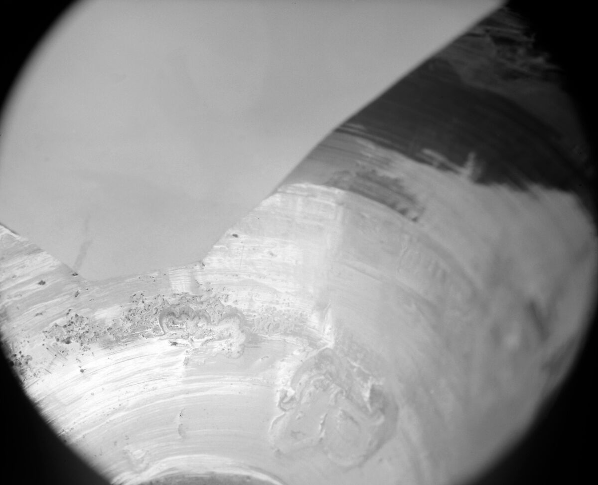 Pair of candlesticks (part of a toilet service), J.M. (?), Silver, French, Paris