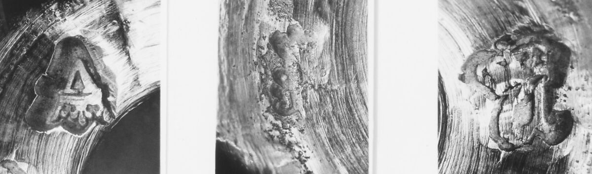 Pair of candlesticks (part of a toilet service), J.M. (?), Silver, French, Paris