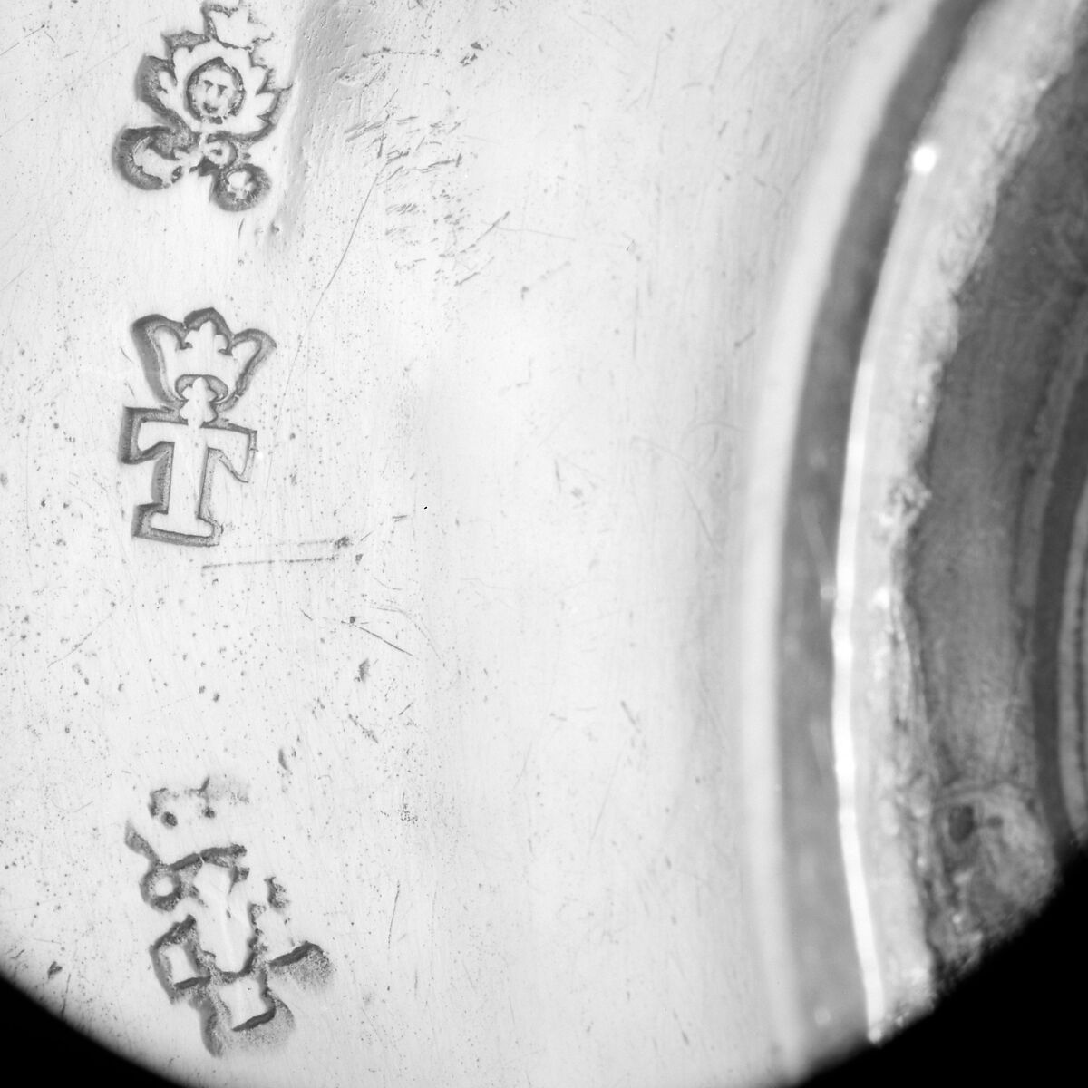 Chamber candlestick, Jean-Baptiste Boullemer (1682–1739, master 1705), Silver, French, Rennes