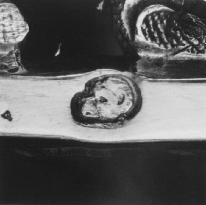 Mustard pot, Maker attributed to: Pierre-Nicolas Sommé (master 1760, retired 1806), Silver; glass, French, Paris