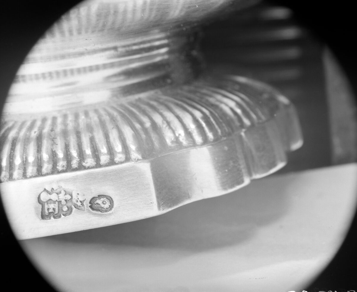 Mustard pot, Guillaume Egée (active Paris, master 1716, died 1759), Silver, French, Paris